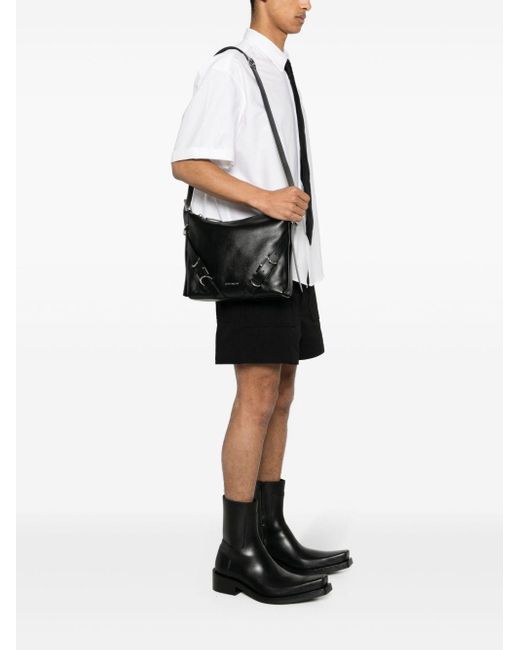Borsa a tracolla in pelle di Givenchy in Black da Uomo