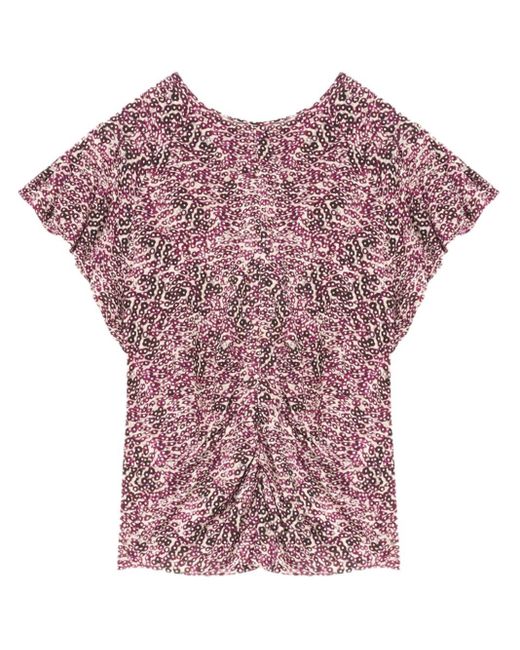 Top Tullya di Isabel Marant in Pink