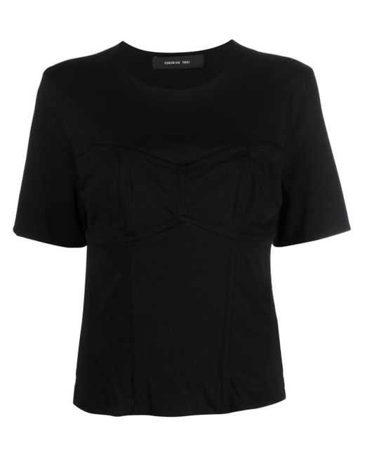 T-shirt di FEDERICA TOSI in Black