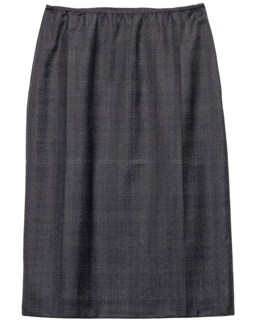 Gonna di Prada in Gray