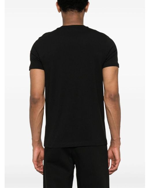 T-shirt con logo di Calvin Klein in Black da Uomo