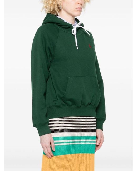 Felpa Con Coulisse di Polo Ralph Lauren in Green