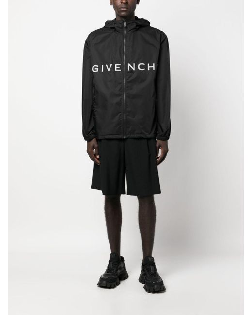 Giacca leggera con stampa di Givenchy in Black da Uomo