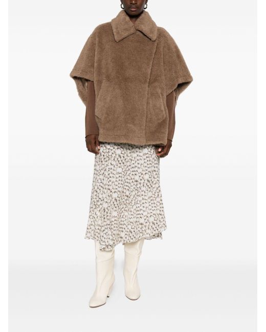 Mantella di Max Mara in Brown