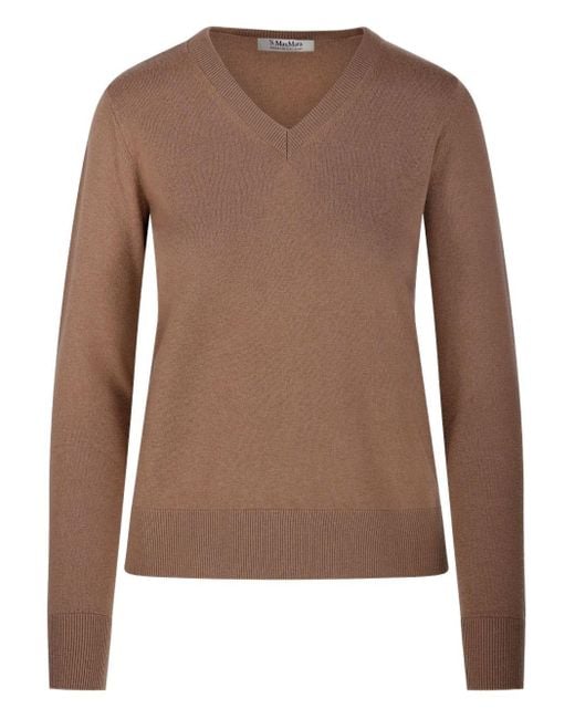 'S Max Mara
Maglione A Maniche Lunghe di Max Mara in Brown