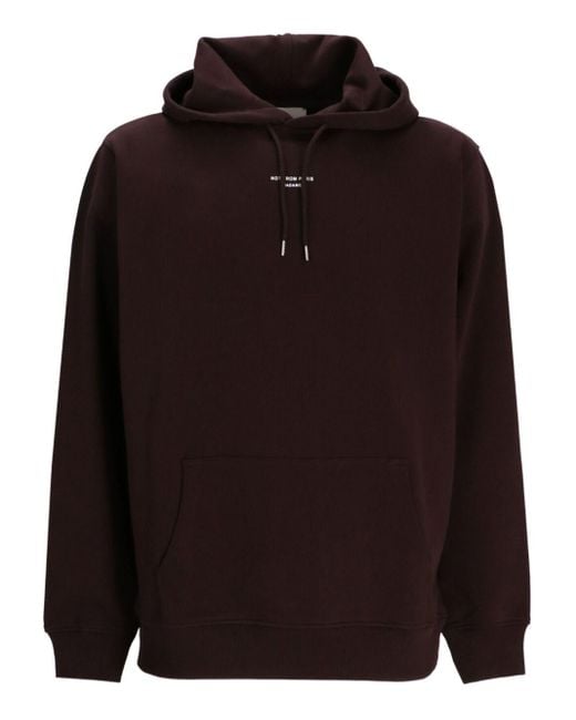 Drôle De Monsieur
Felpa Con Cappuccio E Logo di Drole de Monsieur in Black da Uomo