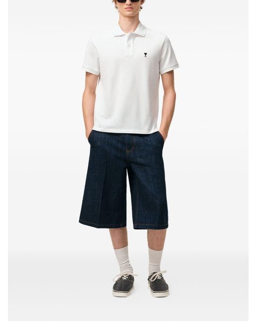Polo di AMI in White da Uomo