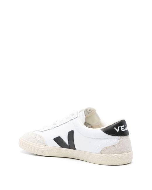 Sneakers V-10 con inserti di Veja in White