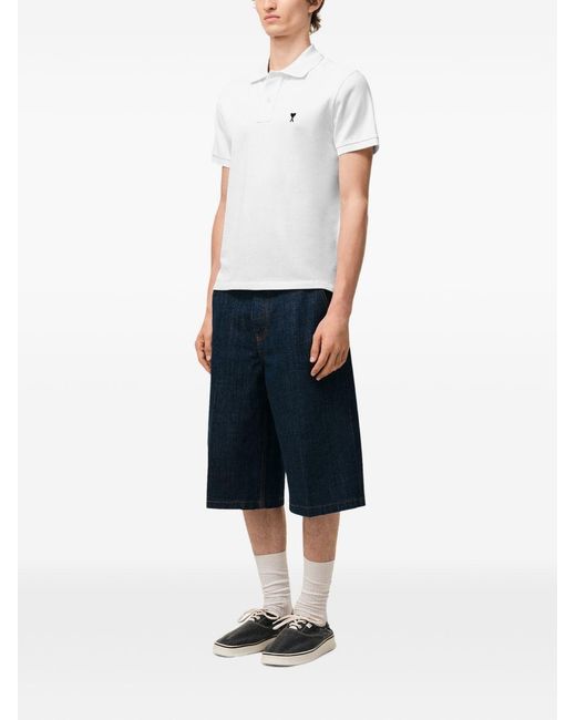 Polo di AMI in White da Uomo