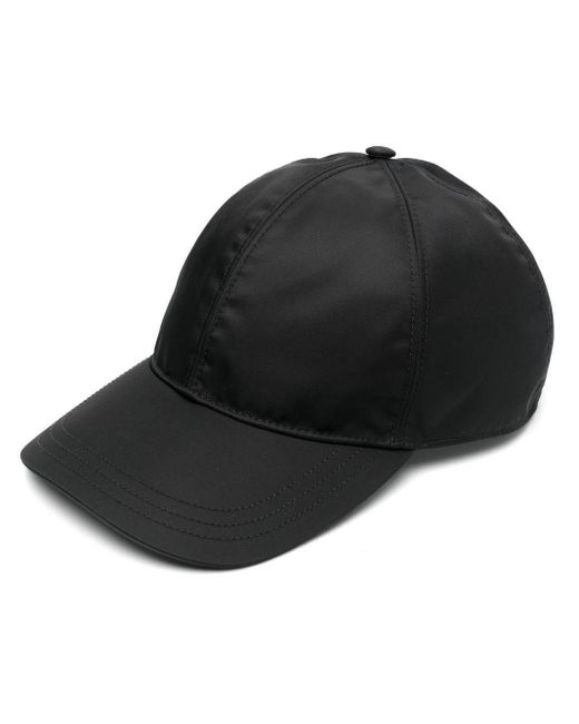 Cappello da baseball in Re-nylon di Prada in Black da Uomo