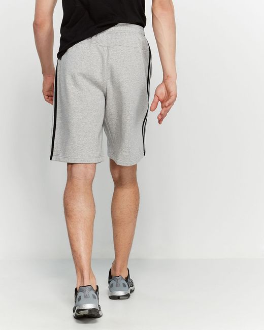 adidas 3 stripe fleece shorts adidas 3 stripe fleece shorts