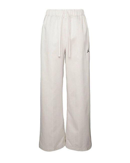 Nike White Jordan Heritage Woven Trousers