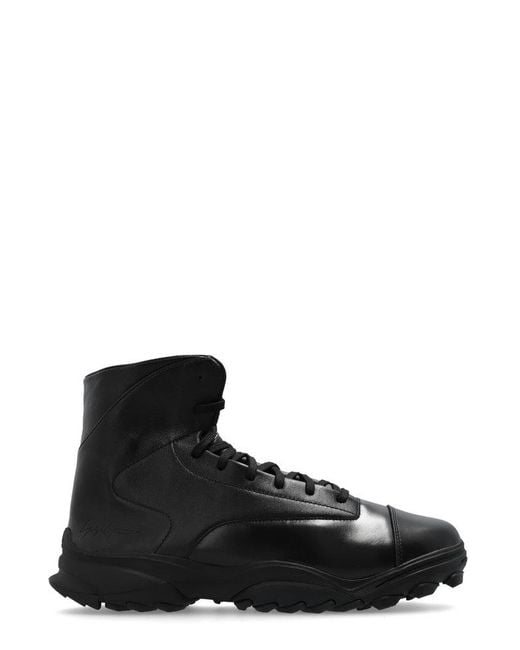 Y-3 Black Gsg 9 High-top Sneakers for men