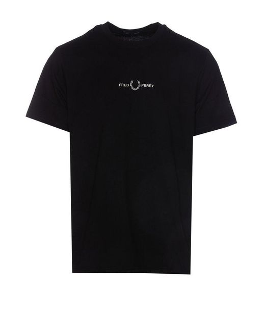 Fred Perry Black T-Shirt for men
