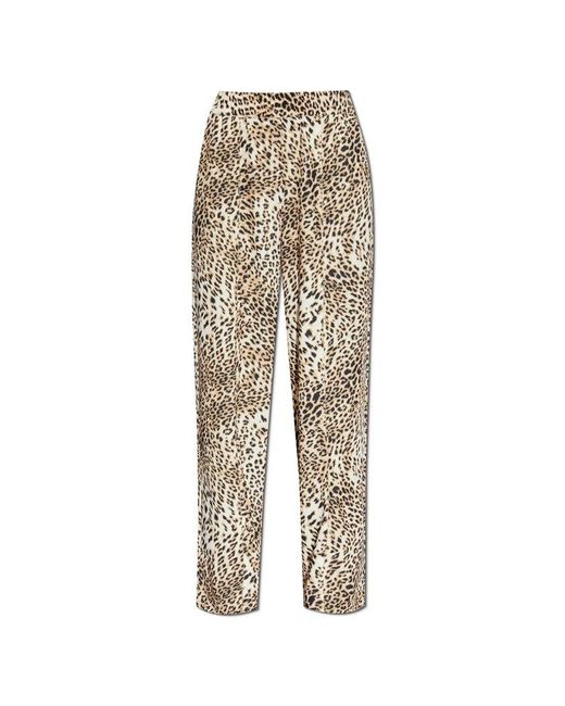 Gestuz Natural Relaxed Fit Patterned Pants