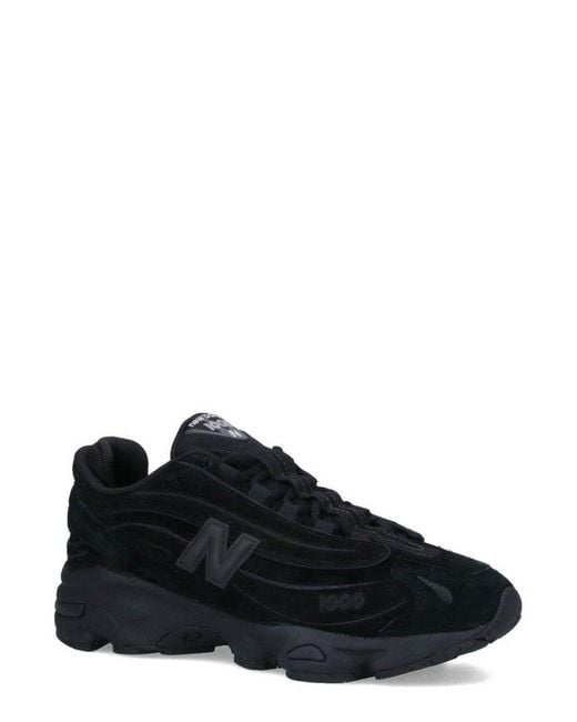 New Balance Black M1000 Lace-Up Sneakers
