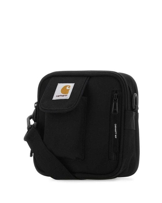 Carhartt Black Canvas Essentials Bag for men
