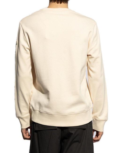 Moncler Natural Sweatshirt With Pocket for men