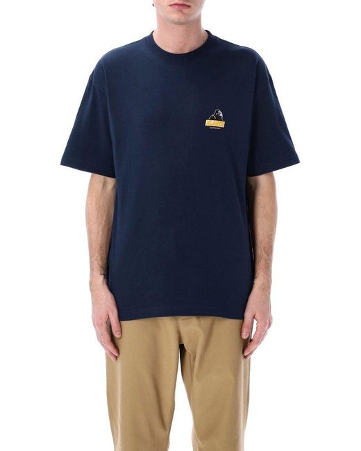 Xlarge Blue Backside Og Graphic Tee for men