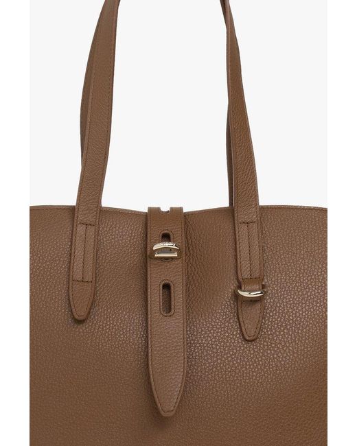 Furla Brown ‘Net’ Shopper Bag