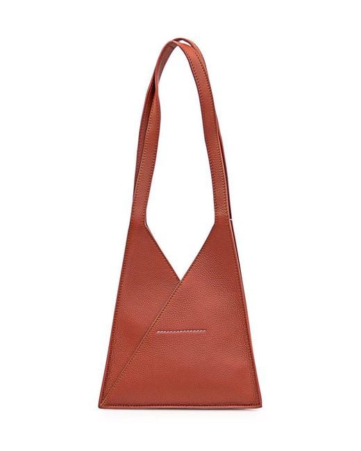 MM6 by Maison Martin Margiela Red Shoulder Bags