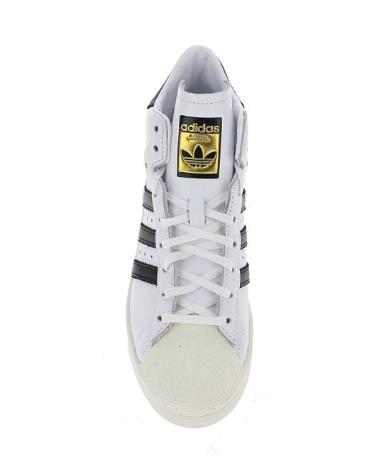 adidas Originals Superstar Ellure Wedged Sneakers in White | Lyst