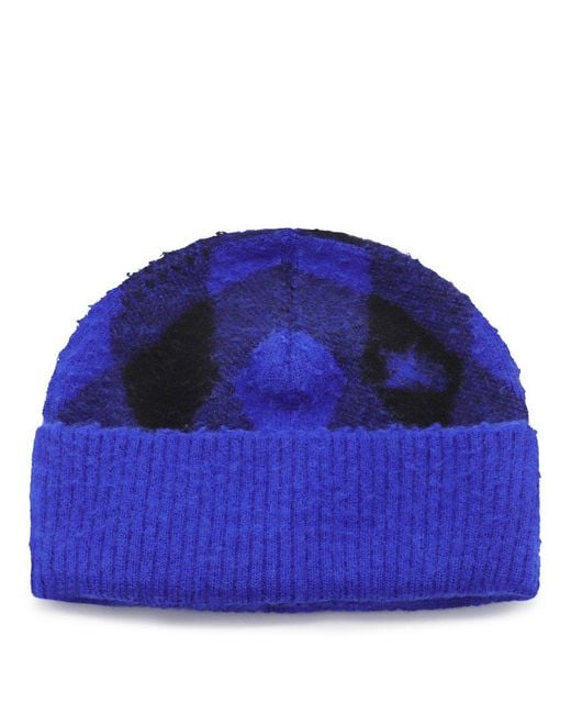 Burberry Blue Hats for men