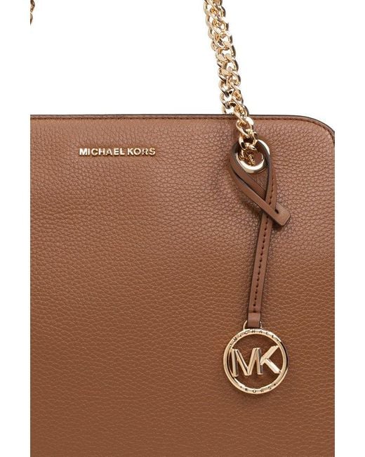 MICHAEL Michael Kors Brown 'jacquelyn' Shopper Bag