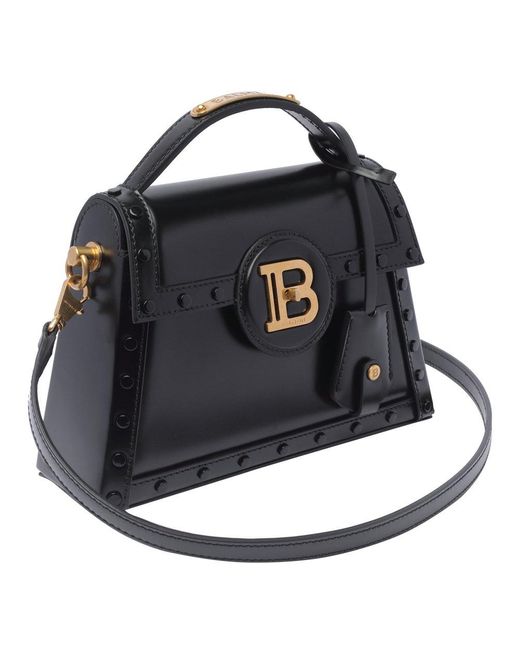 Balmain Black B-Buzz Dynasty Handbag