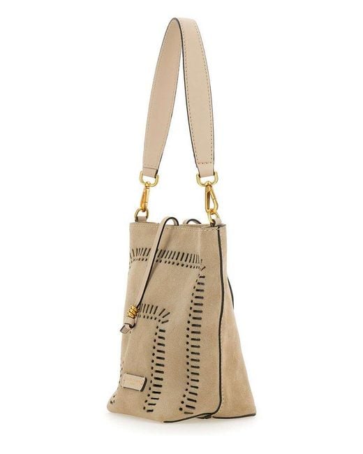 Gianni Chiarini Metallic Cut-Out Tote Bag