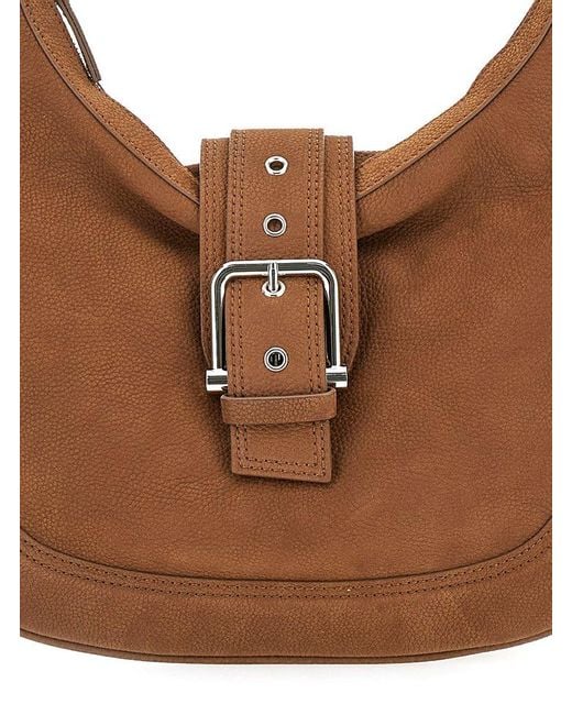 OSOI Brown Medium Brocle Shoulder Bag