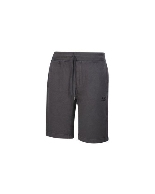 C P Company Gray Drawstring Shorts for men