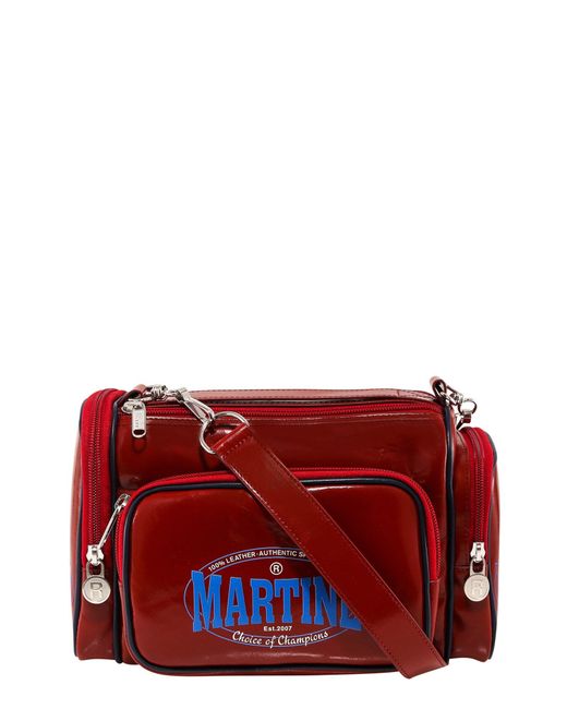 Martine Rose Red Galaxy Shoulder Bag for men