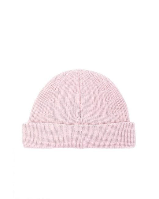 Vetements Pink Beanie With Logo