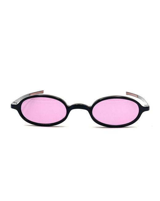 Dior Pink Oval Frame Sunglasses