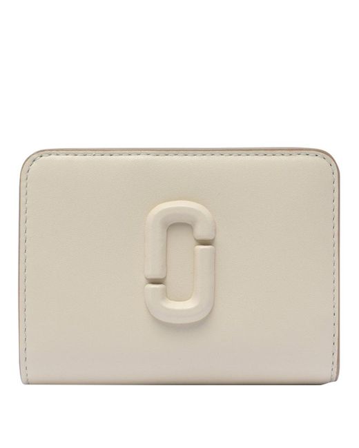 Marc Jacobs Natural Wallets White