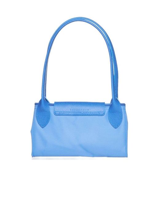 Longchamp Blue Le Pliage Small Tote Bag