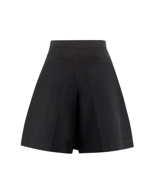 Moncler Cotton Bermuda Shorts in Black 