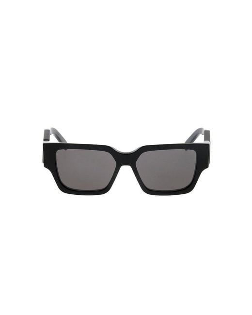 Dior Black Square Framed Sunglasses for men