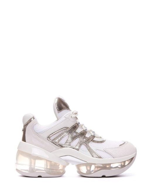 MICHAEL Michael Kors White Olympia Extreme Chunky Low-top Sneakers