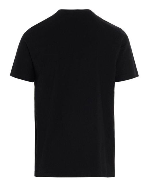 Marni Black Logo Print T-shirt for men
