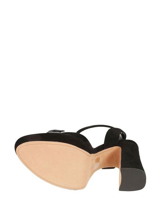 Alexandre Birman Black Ankle Strap Sandals