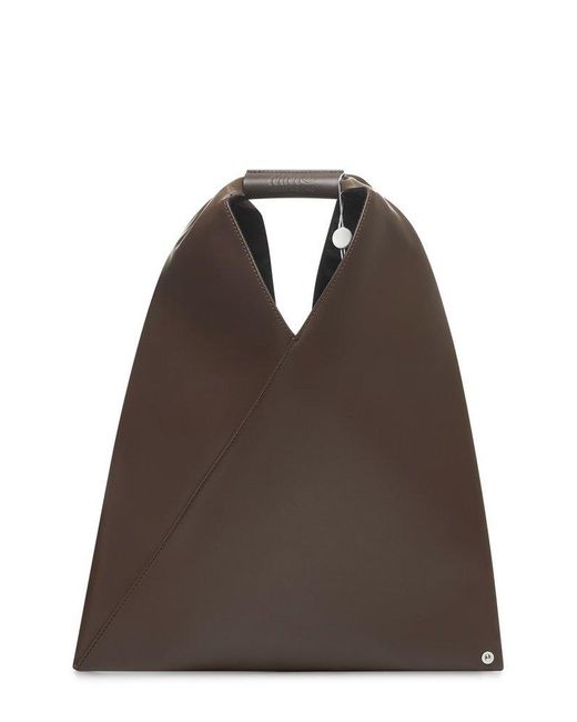 【MM6】Japanese Mini Top Handle Bag brown MM6 Maison Margiela Women's' Japanese Mini Shoulder Bag in