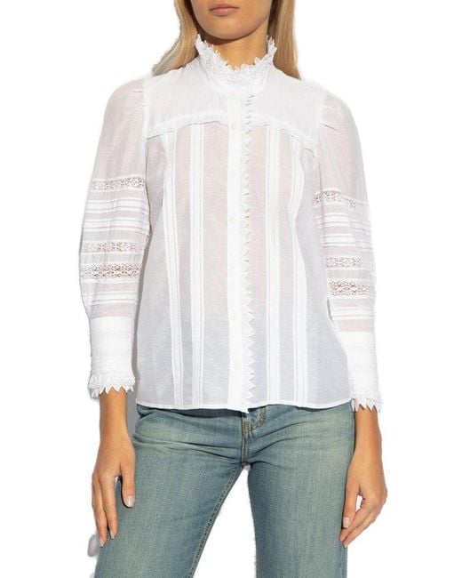 Zadig & Voltaire White 'trevy' Top,