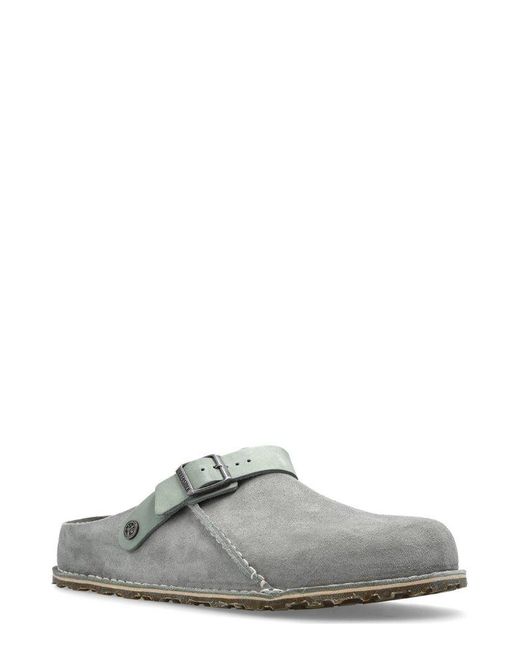 Birkenstock Gray Classic Slip-On Clogs for men