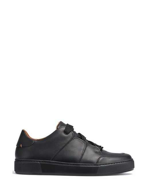 Zegna Black Tiziano Low-top Sneakers for men
