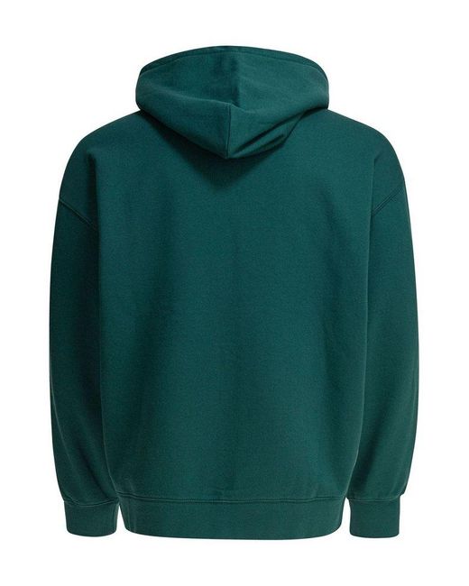 Carhartt Green Hooded Wip Sweat Jacket for men