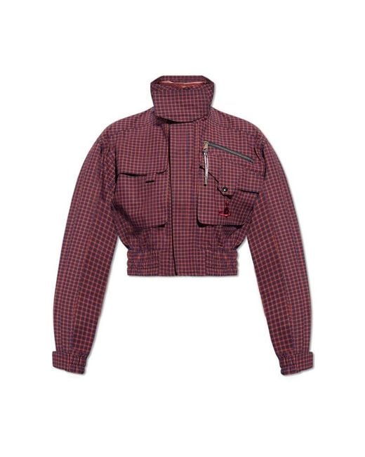Vivienne Westwood Red 'memphis' Checked Jacket,