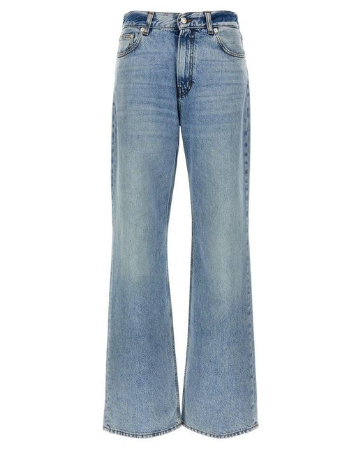Haikure Classic Fit Korea Jeans in Blue | Lyst