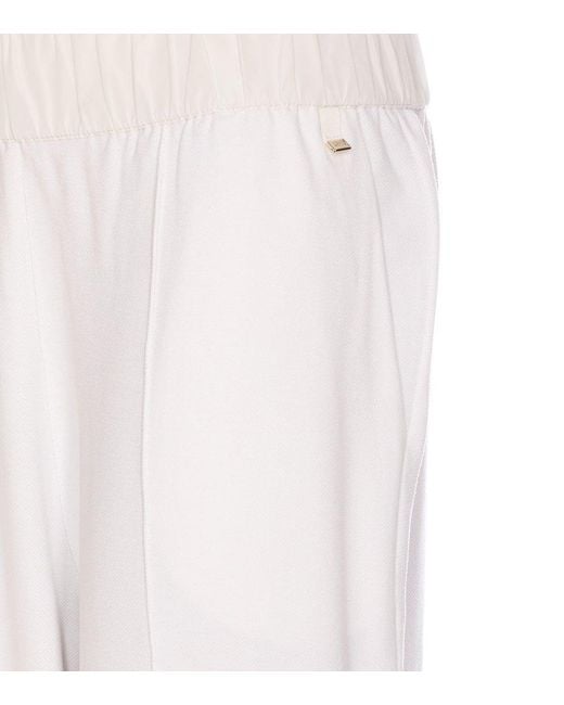 Herno White Trousers